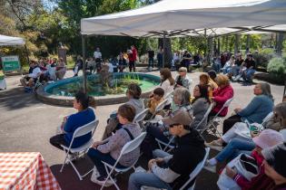 Taller de Cocina Uruguay en la feria gastronómica Garage Gourmet en el Jardín Botánico