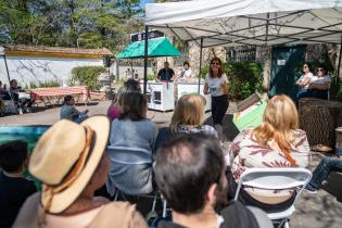 Taller de Cocina Uruguay en la feria gastronómica Garage Gourmet en el Jardín Botánico