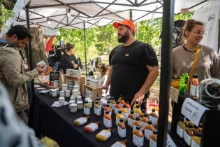 Feria gastronómica Garage Gourmet en el Jardín Botánico