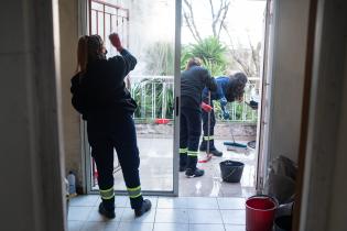  Trabajos de limpieza en Tocó Venir en el marco del Programa ABC Oportunidad Trabajo