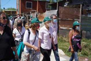 Recorrida por barrio Las Cabañitas en el marco del Plan ABC Recorrida por barrio Las Cabañitas en el marco del Plan ABC