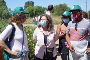 Recorrida por barrio Las Cabañitas en el marco del Plan ABC