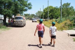 Recorrida por barrio Nuestro Amanecer en el marco del Plan ABC 