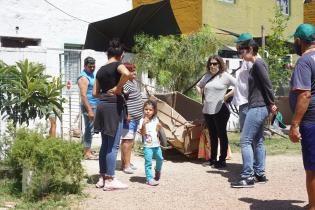 Recorrida por barrio Nuestro Amanecer en el marco del Plan ABC