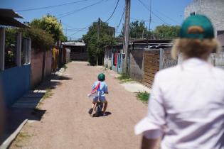 Recorrida por barrio Nuestro Amanecer en el marco del Plan ABC