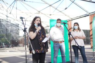 Cierre de las actividades de la Secretaría de las Personas Mayores en plaza Las Pioneras Cierre de las actividades de la Secretaría de las Personas Mayores en plaza Las Pioneras