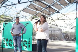 Cierre de actividades de la Secretaría de las Personas Mayores en plaza Las Pioneras 