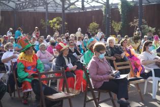 Cierre de actividades de la Secretaría de las Personas Mayores en plaza Las Pioneras 