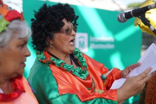 Cierre de actividades de la Secretaría de las Personas Mayores en plaza Las Pioneras Cierre de actividades de la Secretaría de las Personas Mayores en plaza Las Pioneras