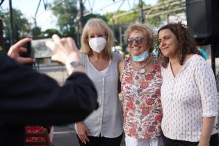 Cierre de actividades de la Secretaría de las Personas Mayores en plaza Las Pioneras 