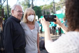 Cierre de actividades de la Secretaría de las Personas Mayores en plaza Las Pioneras 