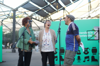 Cierre de actividades de la Secretaría de las Personas Mayores en plaza Las Pioneras 