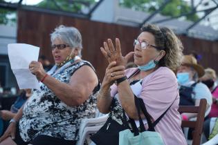 Cierre de actividades de la Secretaría de las Personas Mayores en plaza Las Pioneras 