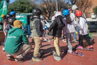 Plan ABC+ Deporte y Cultura en el espacio plaza Punta de Rieles