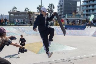 ABC+ Deporte y Cultura en el skatepark de Buceo ABC+ Deporte y Cultura en el skatepark de Buceo