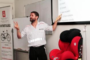 Taller sobre seguridad vial  para futuros conductores