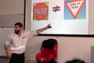 Taller sobre seguridad vial  para futuros conductores