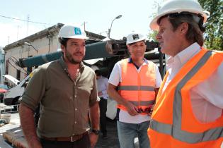 Recorrida por Obras en Red Arteaga Recorrida por Obras en Red Arteaga