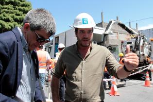 Recorrida por Obras en Red Arteaga Recorrida por Obras en Red Arteaga
