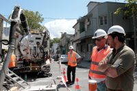 Recorrida por Obras en Red Arteaga