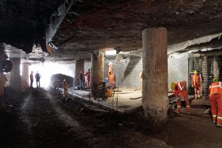 Obras por tanque de amortiguación en Luis Alberto de Herrera Obras por tanque de amortiguación en Luis Alberto de Herrera