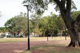 Inauguración de obras en Plaza Lázaro Gadea