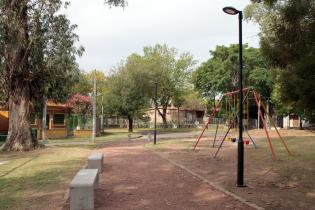 Inauguración de obras en Plaza Lázaro Gadea