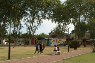 Inauguración de obras en Plaza Lázaro Gadea