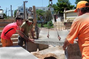 Inauguración de obras de saneamiento en playa Santa Catalina