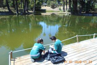 Monitoreo del lago del Parque Rodó