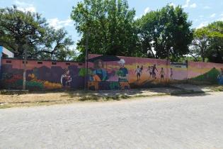 Mural en camino de las Tropas - Proyecto La Paloma Mural en camino de las Tropas