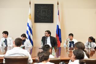 Presentación del Concejo de niñas y niños en el gabinete Presentación del Concejo de niñas y niños en el gabinete