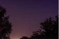 Observación nocturna del cielo en playa chica del Parque Punta Yeguas