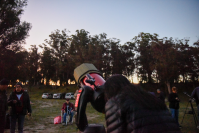 Observación nocturna del cielo en playa chica del Parque Punta Yeguas