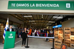 Inauguración de la Unidad Agroalimentaria Metropolitana