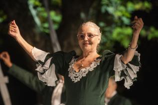 Danzas folclóricas en Semana Criolla de Montevideo