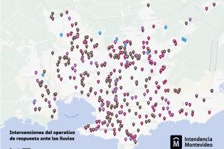 Mapa de calor, operativo lluvia Mapa de calor, operativo lluvia