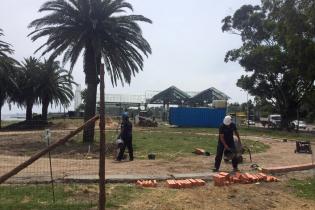 Obras en Parque Canino