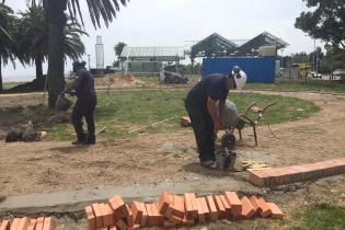 Obras en Parque Canino