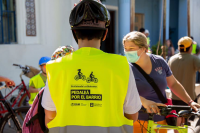 Actividad &quot;Pedaleá el barrio&quot; hasta la Unidad Agroalimentaria Metropolitana 