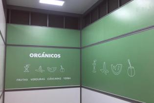 Planta de depósito y clasificación de residuos en el MAM Planta de depósito y clasificación de residuos en el MAM