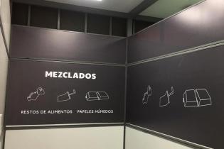 Planta de depósito y clasificación de residuos en el MAM Planta de depósito y clasificación de residuos en el MAM