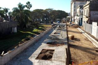 Obras en Plaza Larocca