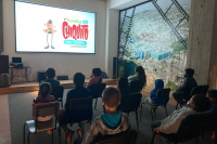 Cine foro en el PTI del Cerro para público infantil por el Día de la Niñez  