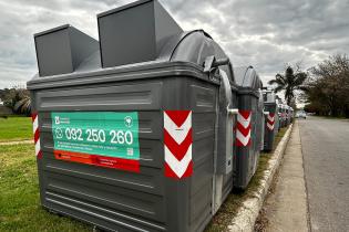 Nuevos contenedores en barrio Punta Gorda Nuevos contenedores en barrio Punta Gorda