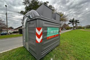 Nuevos contenedores en barrio Punta Gorda Nuevos contenedores en barrio Punta Gorda