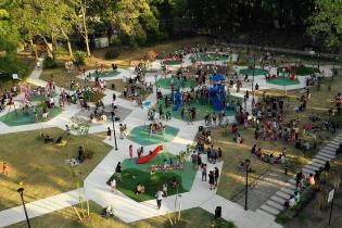 Rincón infantil del Parque Rodó