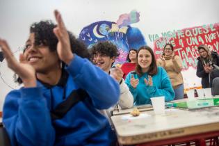 Taller con jóvenes 