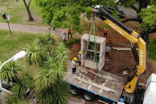 Traslado obra escultórica 