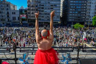 Dani Umpi en los festejos por los 300 años de Montevideo 